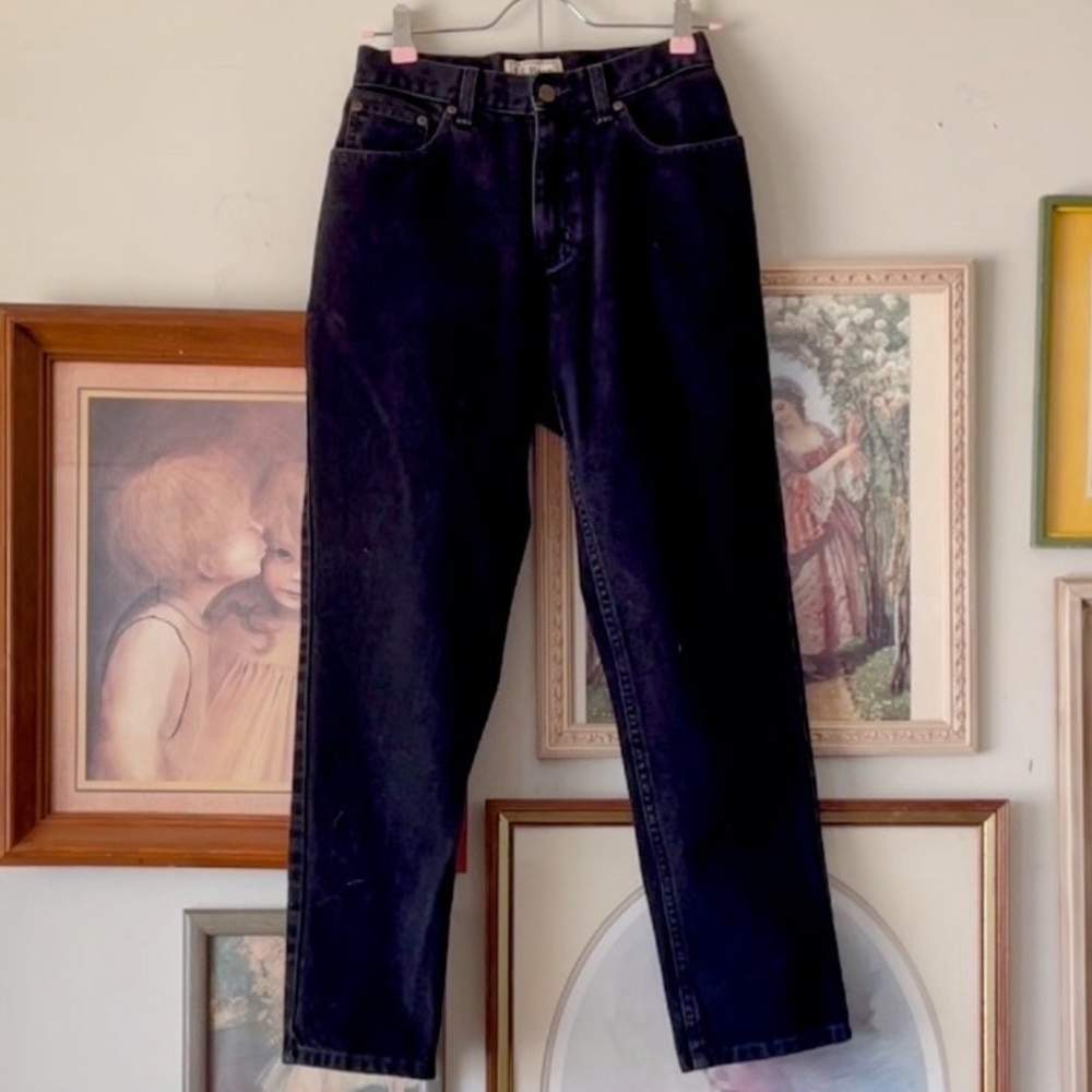 Black vintage jeans